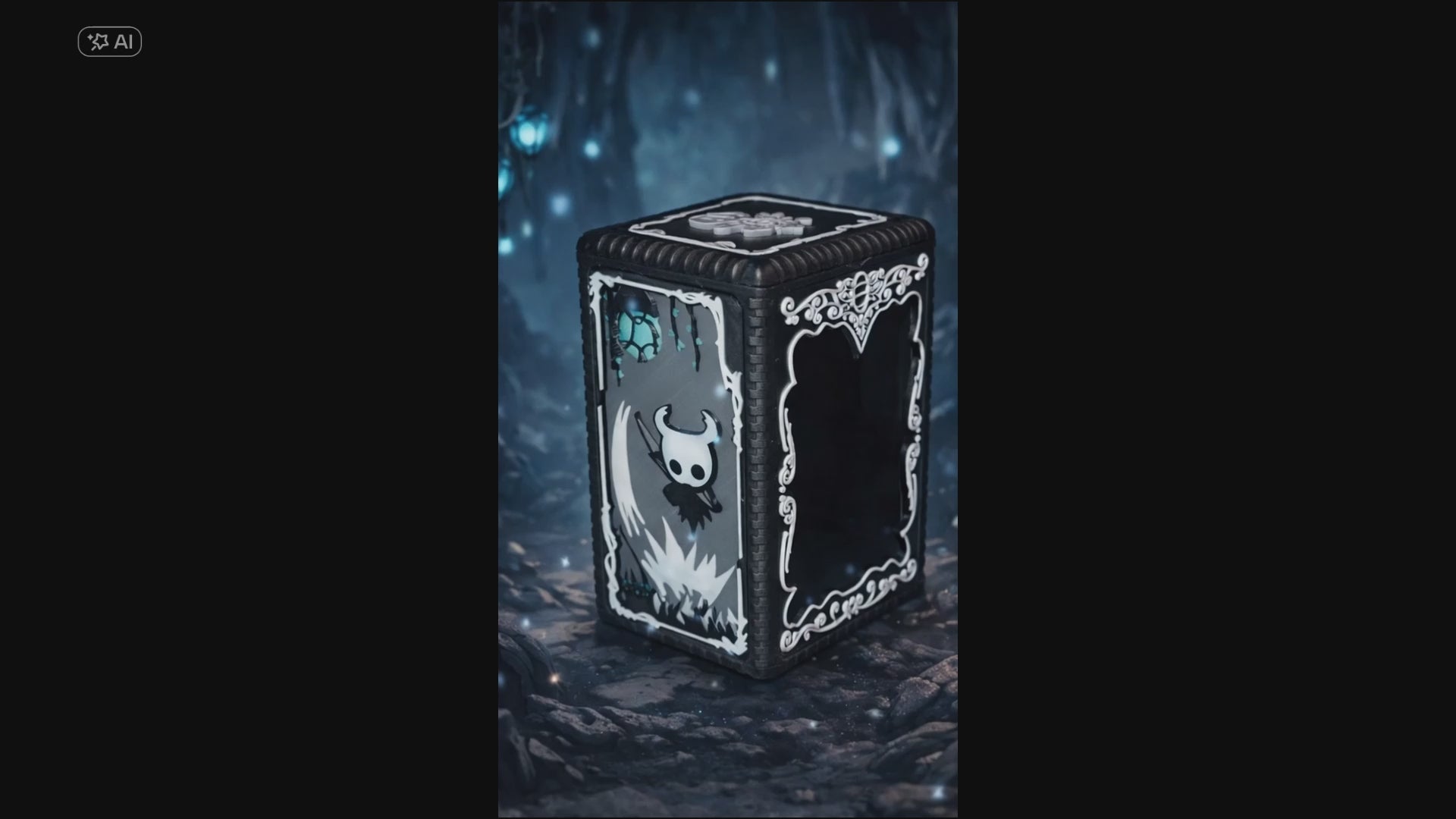 Deck box Estilo Hollow Knight